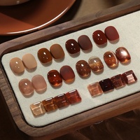 DANNYCOLL 30 Couleurs Brun Collection Gel Vernis Ensemble Marque Privée En Gros HEMA GRATUIT Automne Hiver Gel Vernis À Ongles Logo Personnalisé