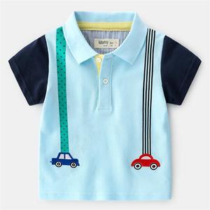 ร้านค้าออนไลน์ขายเสื้อโปโลลายรถยนต์สำหรับเด็กผู้ชายอายุ 3 ขวบ สำหรับฤดูร้อน จากซัพพลายเออร์จีน - Product Image 1