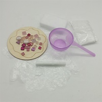 Kit de mosaïque pour enfants, vente en gros, pierres précieuses colorées
