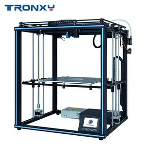 Tronxy x5sa impressora 3d corexy estável, impressora 3d, eixo z duplo, ultra silencioso, driver 330*330*400mm