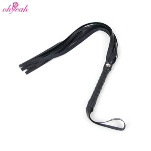 Wholesale in <strong>Stock</strong> Dominatrix Flogger Braided Sex Bdsm Spanking Leather <strong>Whip</strong> - Product Image 2