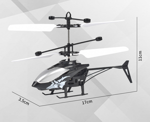 Longxi <span class=keywords><strong>RC</strong></span> máy bay trực thăng điều khiển từ xa mini đồ chơi cá mập Máy bay trực thăng với LED cử chỉ cảm biến máy bay Máy bay trực thăng hồng ngoại đồ chơi - Product Image 6