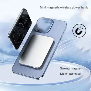 Portable Charging Magnetic Wireless Power Bank PD15 Wireless Battery Bank For Mobile Phone 12 13 14 15 Series