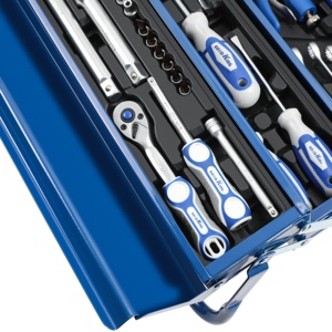 Bộ cờ lê ổ cắm GOODKING 85 món bằng thép carbon, chất lượng cao, chuyên dụng cho sửa chữa ô tô, 72T, năm <span class=keywords><strong>2025</strong></span> - Product Image 5