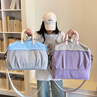 Sac de voyage décontracté grande capacité en tissu Oxford de haute qualité, sac de sport fourre-tout pour hommes et femmes, sac de week-end tendance et décontracté