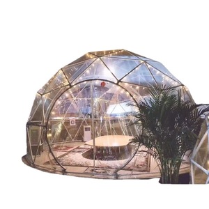 Wedding Party <b>Tent</b> Transparent Dome <b>Tent</b> Aluminum Alloy <b>Frame</b> PVC Fabric Quick Opening Four Season Use - Product Image 1