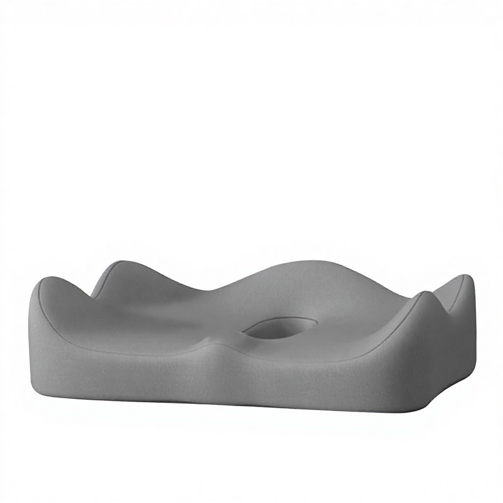 Coussin creux-gentleman gris