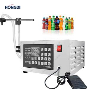 Machine semi-automatique pneumatique de haute précision pour le remplissage de liquides, idéale pour les applications alimentaires, chimiques, les boissons, l'eau pure, le miel et les flacons en verre. - Product Image 2