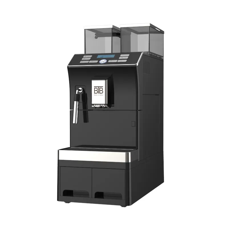 コーヒーショップ用の新着1300Wスマートエスプレッソコーヒー自動販売機