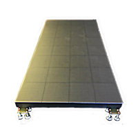 Panneau d'affichage LED interactif pour piste de danse extérieure 250x250, idéal pour mariages et scènes