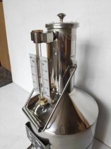 स्टेनलेस स्टील prover टैंक 20L धातु गेज अंशांकन मापने बाल्टी डिब्बे - Product Image 5