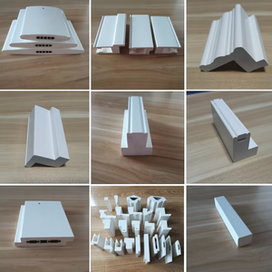 Composants de volets en faux bois de haute qualité au meilleur <span class=keywords><strong>prix</strong></span>, cadre en plastique pour volets, lames de volets en PVC - Product Image 2