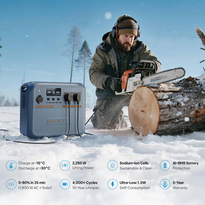 Ultimate Off Grid Power System Companion BLUETTI Pioneer Na 1500W 900Wh <span class=keywords><strong>Estación</strong></span> portátil para Camping Van Life y Overlanding - Product Image 5