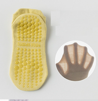 Vente en gros Logo personnalisé Chaussettes antidérapantes pour femmes Fitness Pilates Yoga Shorts à la cheville Design personnalisé Technique tricotée