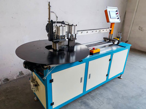 Máquina dobladora de serpentina de tubo de aluminio y cobre de acero inoxidable automática, formación de extremos semiautomática procesada de <span class=keywords><strong>Metal</strong></span> de aleación - Product Image 5