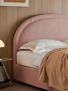 Refrigeración Cómoda Princesa Mesa simple Tapizado Up-holstered Camas Contemporáneo Tufted Juegos de dormitorio - Product Image 4