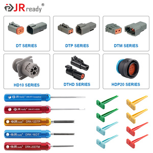 JRready ST5236-DEUTSCH Connector Removal Tool Kit: DRK-12DTP+16DT+20DTM &amp; RT1 Mental Extraction Tools&amp;8 PCS Plastic Removal Tool - Product Image 5