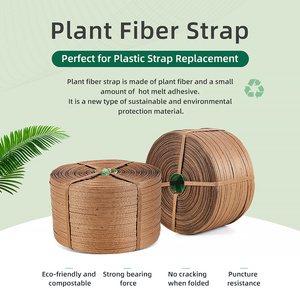Fleje de Papel de Fibra Vegetal al por Mayor, Sin Contaminación, Plegable sin Roturas, Correa de Amarre para Carga Pesada, Embalaje Ecológico - Product Image 5