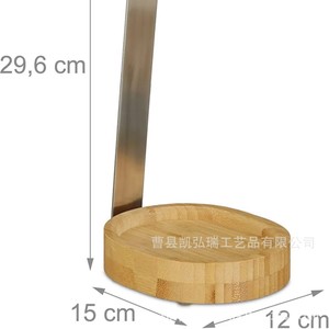 Cross-border wooden desktop headphone <b>stand</b>, game controller <b>stand</b>, entryway <b>hat</b> storage rack, solid wood headphone <b>stand</b> - Product Image 4