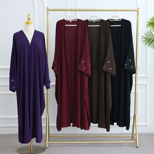 Cardigan style musulman Abaya Collection Modestie Collection Eid Dubai Abaya <span class=keywords><strong>grossiste</strong></span> <span class=keywords><strong>Turquie</strong></span> vêtements islamiques pour femmes - Product Image 5