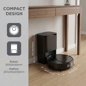 หุ่นยนต์ดูดฝุ่นไร้สาย กำลังดูด 3500Pa ระบบสมาร์ทแมปปิ้ง - Product Image 2