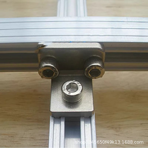 Bloque de fijación en ángulo recto de aluminio Tianxing L-block JE40D010 para accesorio de brazo robótico industrial - Product Image 4