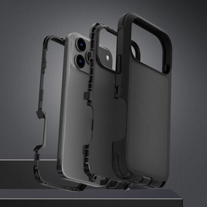 Coque de Téléphone Defender Antichoc à 3 Couches, Style Américain, avec Clip <span class=keywords><strong>Ceinture</strong></span> et Béquille Rotative à 360° <span class=keywords><strong>pour</strong></span> iPhone 17 Air Pro Max 16 15 14 - Product Image 3