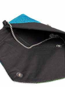 Sac de soirée pour femme en perles faites à la main, pochette enveloppe, sac à bandoulière avec chaîne, fabricant OEM ODM en gros - Product Image 4