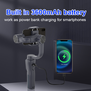 <span class=keywords><strong>Stabilizzatore</strong></span> Professionale S5pro Gimbal 3 per Smartphone con Controllo della Lunghezza Focale, Tracciamento Facciale AI Automatico a 360° per VLOG e Streaming - Product Image 5
