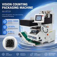 Machine d'emballage automatique à haute vitesse avec comptage par vision, caméra optique CCD, machine de comptage et d'emballage de pièces de quincaillerie
