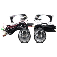 Juego de Faros Antiniebla LED para Toyota Corolla Axio Fielder NZE140 NZE141 2007 a 2011 con Marco y Línea de Grupo