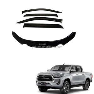 YCSUNZ <span class=keywords><strong>Hilux</strong></span> 2022 Matte Black Full Combo Set Kits de guarnición de conversión para <span class=keywords><strong>Toyota</strong></span> <span class=keywords><strong>HILUX</strong></span> <span class=keywords><strong>2021</strong></span> 4x4 <span class=keywords><strong>4X2</strong></span> Accesorios exteriores - Product Image 5