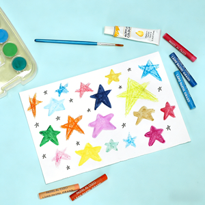 Kit de Peinture Artistique pour Enfants : Coffret en Plastique pour <span class=keywords><strong>Dessin</strong></span>, Coloriage, Cadeau, Papeterie, Peintures Acryliques, Gouaches, Pastels à l'Huile - Product Image 3