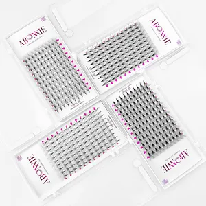Abonnie 10d 0.07 Pointy Base 12 16 20 Lines Lash Extensions Xxl-Tray Premade Mega Volume Fans