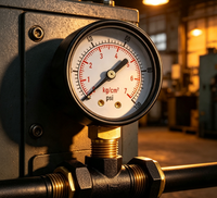 Low & High Pressure Gauges 300Psi Brass & Steel DN50 Pressure Measuring Instruments