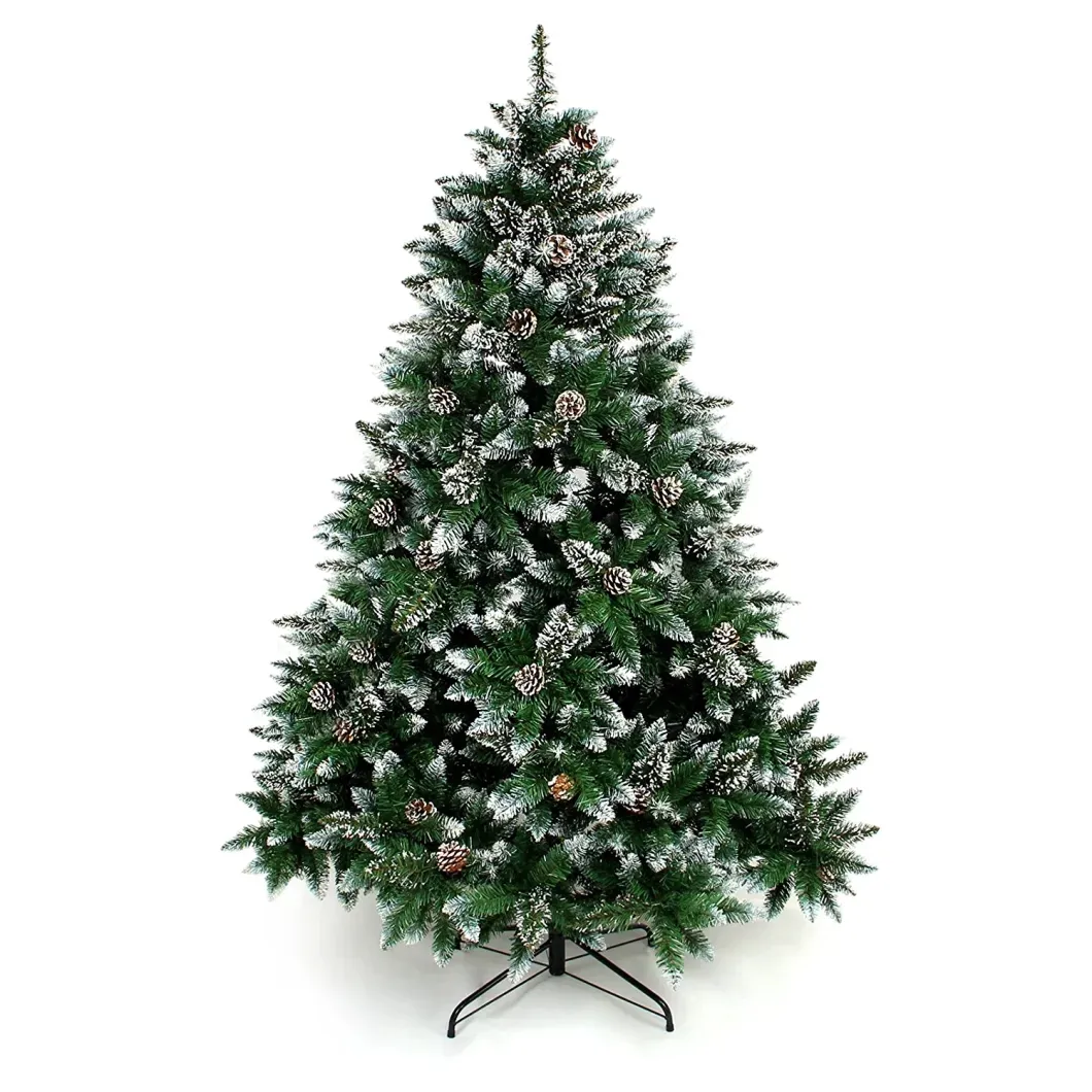 人工木フェルトクリスマスツリーLEDライト付きPVC高級クリスマスオーナメント装飾品arvores de Natal arbol de Navidad