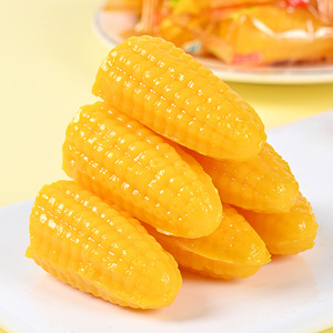 Caramelle Morbide al Mais Dolce con Cartone Animato Dorato, Confezionate Singolarmente, Certificato Halal, OEM ODM, Snack Quotidiani, Ingrosso - Product Image 4