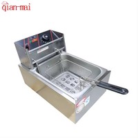 Machine intelligente industrielle pour pommes de terre frites de poisson poulet Kfc Friteuse électrique commerciale 2.5Kw