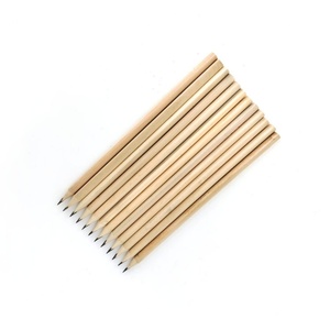 Lápices Promocionales Ecológicos al por Mayor, Estándar HB, Preafilados de 3 Lados, Juego de Colores de Madera Natural para Niños, Uso Escolar - Product Image 3