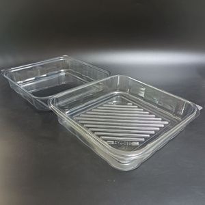 SP2685 صندوق بلاستيكي شفاف كبير الحجم يمكن التخلص منه، يمكن تخزين البسكويت والفواكه وغيرها من الطعام - Product Image 5