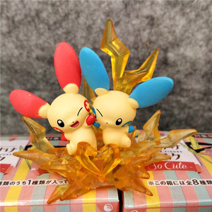 Figurines de bureau Pokémon Re-ment mignonnes en boîte mystère, porte-stylos <span class=keywords><strong>Vulpix</strong></span> Whimsicott Mew Marill, figurines en PVC pour étudiants, cadeau pour enfants - Product Image 3