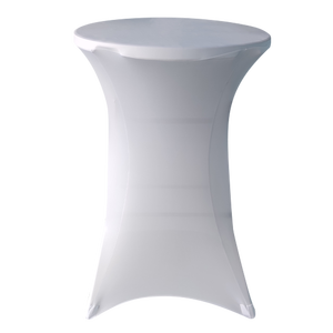 Wholesale Custom Woven Cocktail <strong>Round</strong> Fitted Stretch Spandex Wedding <strong>Table</strong> Cover <strong>Protector</strong> for Banquet Party - Product Image 1