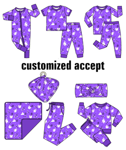Nieuwste verkopende gepersonaliseerde warme bloemenprint lange mouwen baby jongens meisjes romper kleding kinderen pasgeboren rits ruffle romper set - Product Image 3