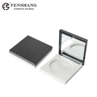 Fabricant d'emballages cosmétiques Boîte compacte pour poudre avec aimant Forme personnalisable