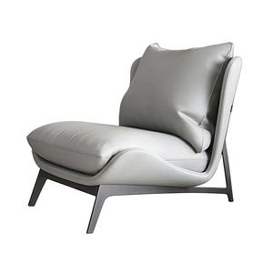 Ghế bành phòng khách phong cách Bắc Âu hiện đại sang trọng, ghế sofa nghỉ ngơi, ghế thư giãn đơn có đệm chân, nội thất gia đình đang bán - Product Image 1