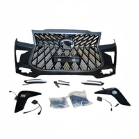 2012 Vigo Body Kit Grille de pare-chocs avant de Lexus Design Vigo Accessoires Kits de carrosserie pour Toyota Hilux Vigo Mise à niveau vers Lexus 570