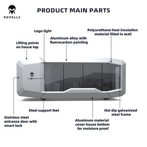<span class=keywords><strong>Maison</strong></span> préfabriquée intégrée type capsule spatiale avec chambre à coucher, <span class=keywords><strong>prix</strong></span> usine - Product Image 3