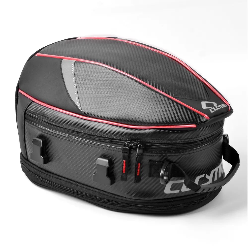 CUCYMA Stock Available Extendable Luggage Storage Waterproof Motorcycle Tail Bag For Riding Travel Road