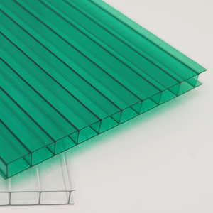 Plaque de toiture en <span class=keywords><strong>polycarbonate</strong></span> plastique anti-buée à double paroi, protégée contre les UV - Product Image 3