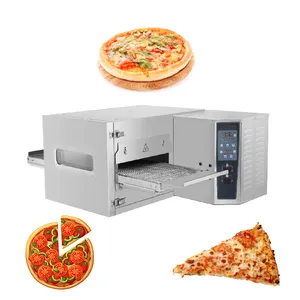 Fırın ekipmanları paslanmaz çelik kubbe Pizza makinesi Pizza Baker otomatik konveksiyon fırın